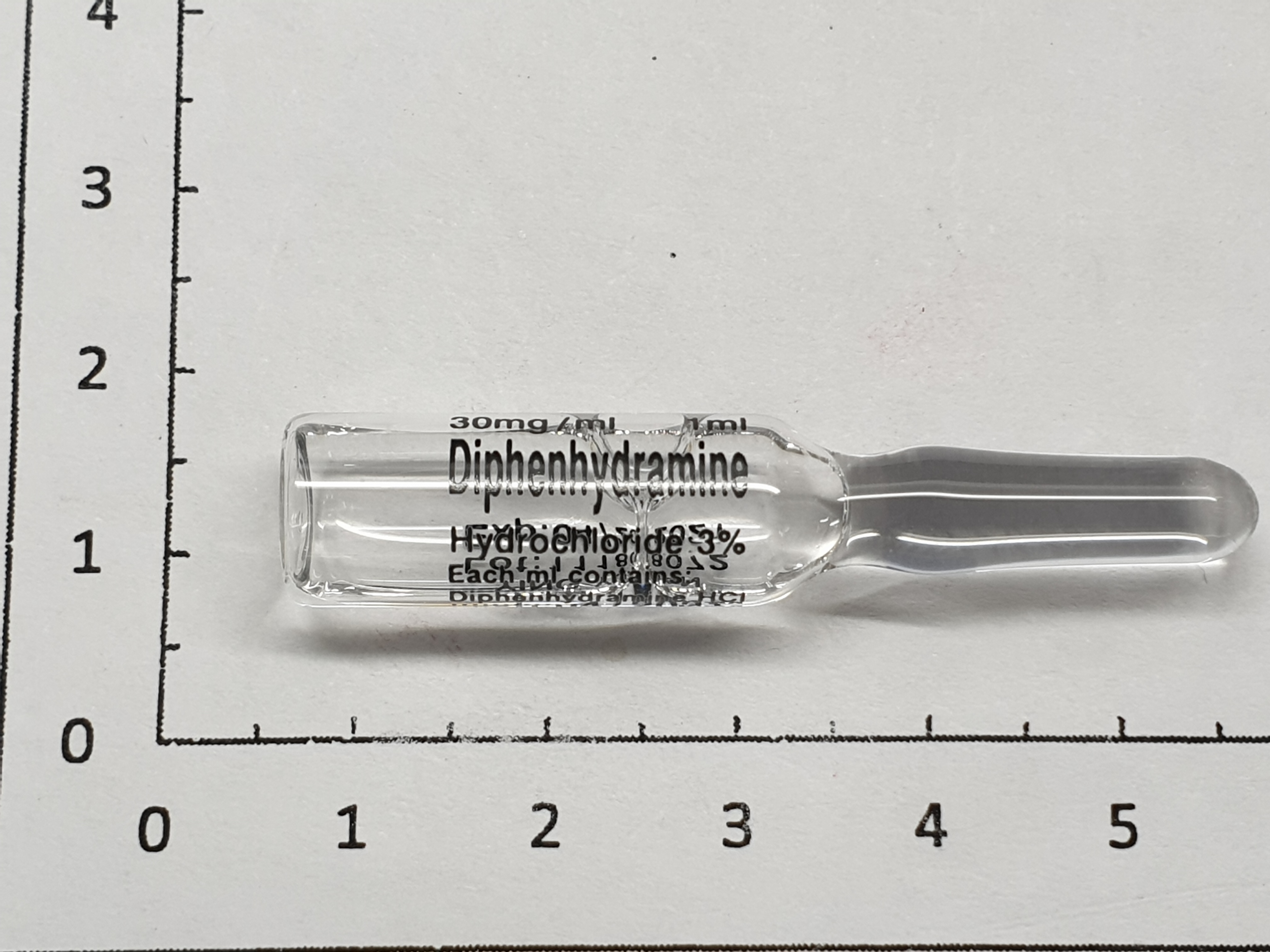 鹽酸二苯胺明注射液3%